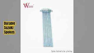 Mamilos de raios de bicicleta de sujeira Suzuki 8G