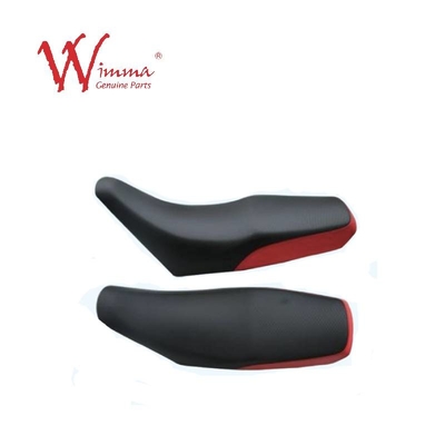 Assento de sela de motocicleta Vintage substituição Bump adequado para corrida Custom preto