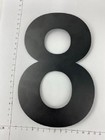 Número de Metal Empresa de Sinalização de Parede Exterior Carta Cortada a Laser Ouro 3D Personalizado Chinês