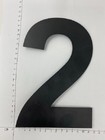 Número de Metal Empresa de Sinalização de Parede Exterior Carta Cortada a Laser Ouro 3D Personalizado Chinês