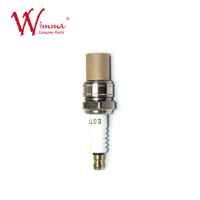 Peças de motor de faísca para motocicleta única com ignição por irídio OEM E6TC / BP6HS / W6BC