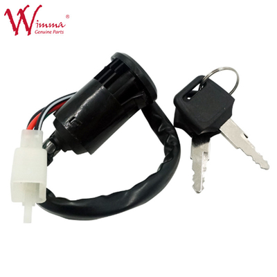 Interruptor de ignição de motocicleta para Honda CG125 4 pinos preto universal com 2 chaves e preço competitivo