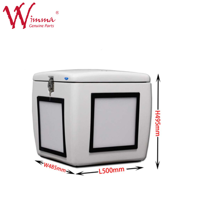 Caixa de entrega de fibra de vidro Jumbo Box Branca com luzes LED Bom desempenho 85 L FRP 500mm*485mm*495mm