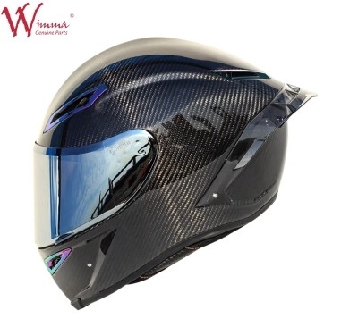 Capa de motocicleta retrô de fibra de carbono Excelente ventilação Conforto e aptidão