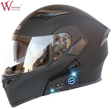 Motorista capacete de cara inteira bicicleta eletrônica à prova de vento à prova de nevoeiro com aberturas ajustáveis