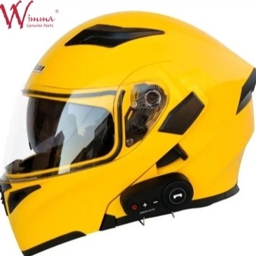 Motorista capacete de cara inteira bicicleta eletrônica à prova de vento à prova de nevoeiro com aberturas ajustáveis