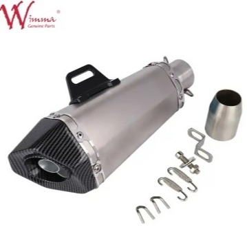 Tubo de escape de motocicleta silenciador de som 51mm Para o desempenho do sistema de escape Melhoria dos efeitos sonoros Redução de peso