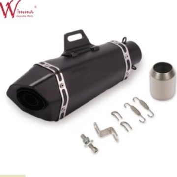 Tubo de escape de motocicleta silenciador de som 51mm Para o desempenho do sistema de escape Melhoria dos efeitos sonoros Redução de peso