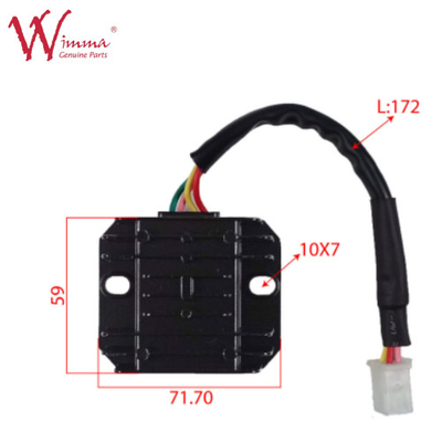 Partes elétricas do rectificador do regulador de motocicletas M1R200R Universal 12v