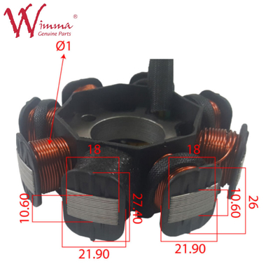Motocicleta bobina de estator magnético GY6125 Peças elétricas completas