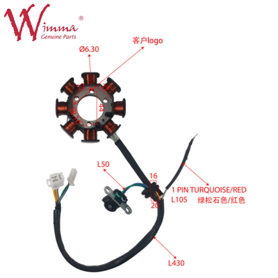 Motocicleta Stator Magnético bobina Stator Comp peças elétricas CB1125 chinês Wimma