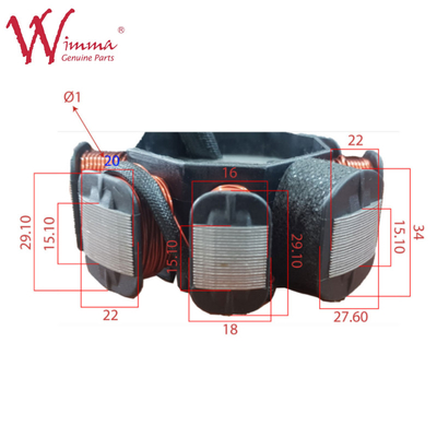 Motorista Stator Magnético Stator Completo TX150GY2 Peças Elétricas