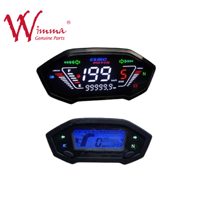 Motorímetro de velocidade Assy Medidor eletrônico de velocidade ajustável para motocicletas com características personalizáveis