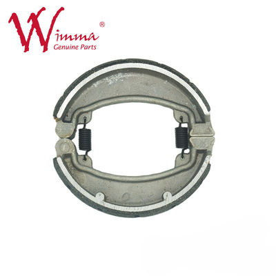 Calçados de travagem Peças de travagem de motocicleta GL125145 Motocicleta Venda a quente Prata com ranhuras