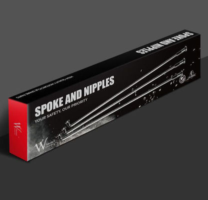 Motorista Spoke Set com mamilos A9G Roda dianteira traseira Spoke Prata WIMMA