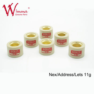 NEX/ADRESS/ LETS Scooter Variator Rollers Variavel de velocidade para motocicletas OEM Alta qualidade