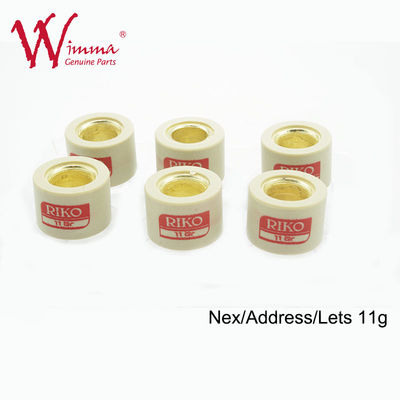 NEX/ADRESS/ LETS Scooter Variator Rollers Variavel de velocidade para motocicletas OEM Alta qualidade