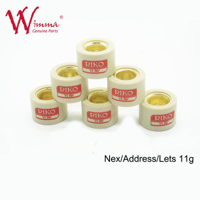 NEX/ADRESS/ LETS Scooter Variator Rollers Variavel de velocidade para motocicletas OEM Alta qualidade