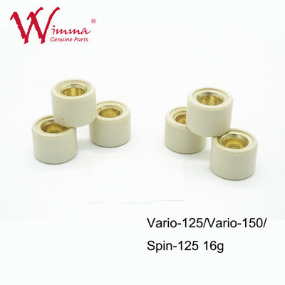 Rodas de embreagem/rodas de tração, rolos Vario, peças de embreagem de motocicletas, borracha de liga, 16 g