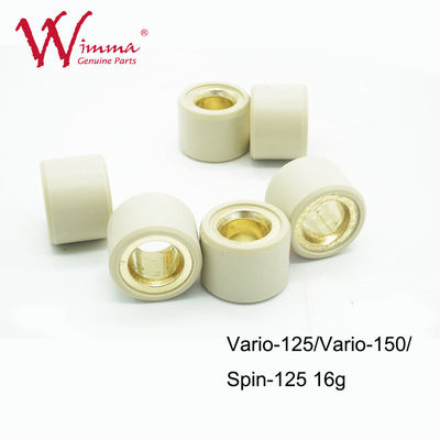 Rodas de embreagem/rodas de tração, rolos Vario, peças de embreagem de motocicletas, borracha de liga, 16 g